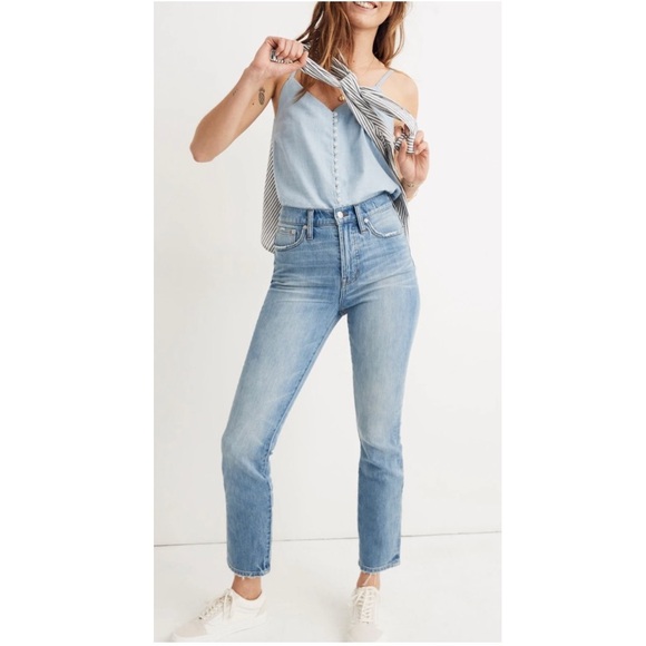 Madewell The Perfect Vintage Jean: Heart Patch Edition Size 27 - Picture 1 of 16